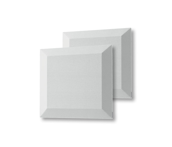 Acoustic tiles Sound Balance, 40 x 40 cm, light grey, set of 2 | Sound absorbing objects | Sigel