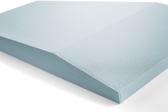 Acoustic board Sound Balance, 120 x 40 cm, light blue | Sound absorbing objects | Sigel
