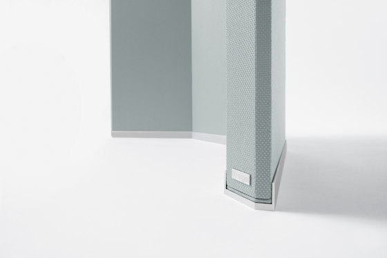 Paravento acustico Sound Balance, 100 x 180 cm, grigio chiaro | Pareti mobili | Sigel