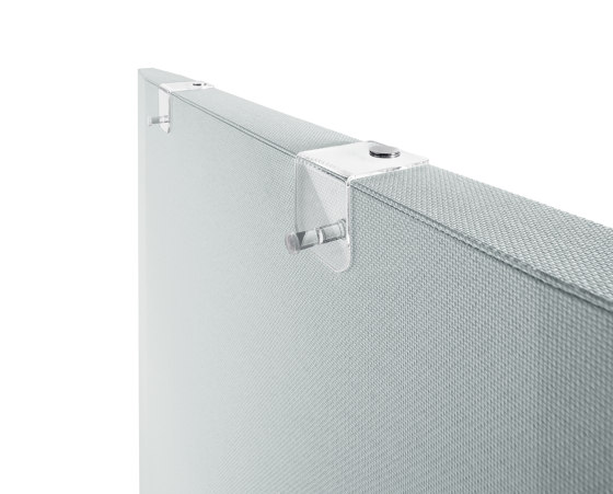 Acoustic wall Sound Balance, 100 x 150 cm, light grey | Privacy screen | Sigel