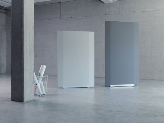 Cloison acoustique acoustique Sound Balance, 100 x 180 cm, gris foncé | Parois mobiles | Sigel