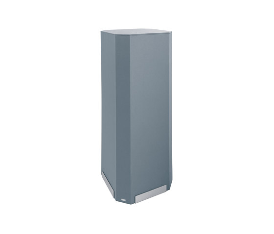 Colonne acoustique Sound Balance, 45 x 110 cm, gris foncé | Parois mobiles | Sigel