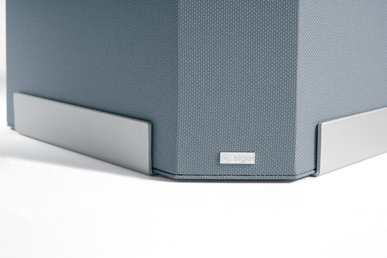 Colonne acoustique Sound Balance, 45 x 180 cm, gris foncé | Parois mobiles | Sigel