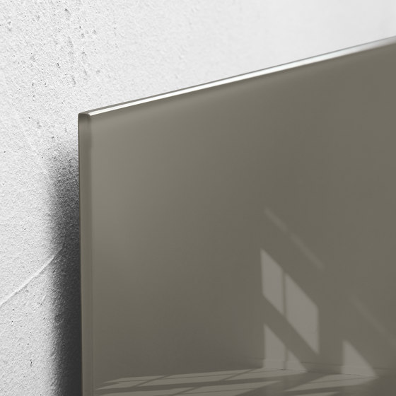 Tableau magnétique en verre Artverum, 12 x 78 cm | Chevalets de conférence / tableaux | Sigel