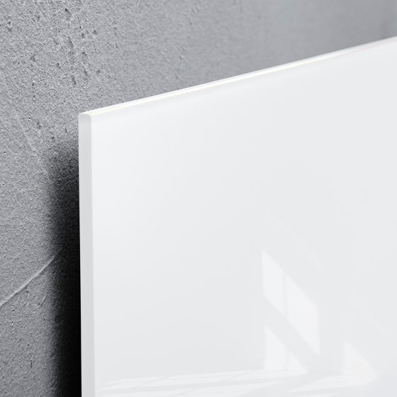 Tableau magnétique en verre Artverum, 78 x 48 cm | Chevalets de conférence / tableaux | Sigel