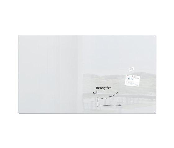 Lavagna magnetica in vetro Artverum, 240 x 120 cm | Lavagne / Flip chart | Sigel
