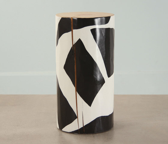 Orion Hand Painted Log Table | Side tables | Pfeifer Studio