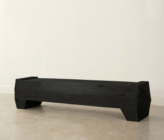 Xavier Solid Pine Bench | Bancs | Pfeifer Studio