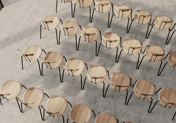 Okito Ply Holzsitz | Stühle | Zeitraum