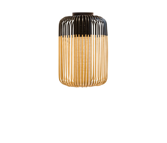 Bamboo | Ceiling Lamp | L Black | Lámparas de techo | Forestier