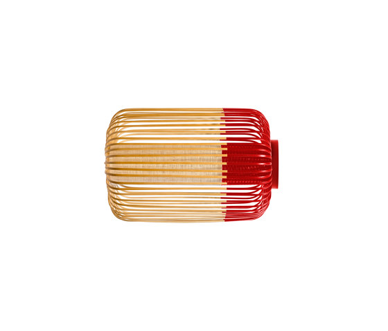 Bamboo | Ceiling Lamp | L Red | Lampade plafoniere | Forestier