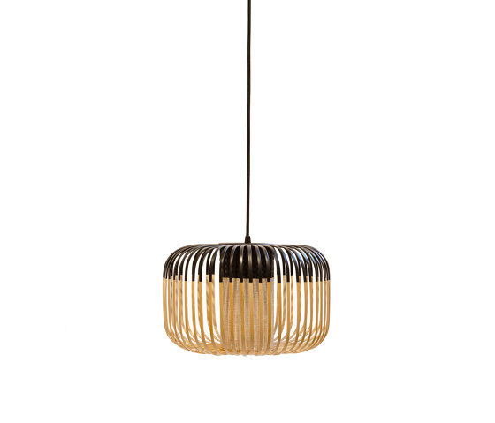 Bamboo | Pendant Lamp | S Black | Suspended lights | Forestier