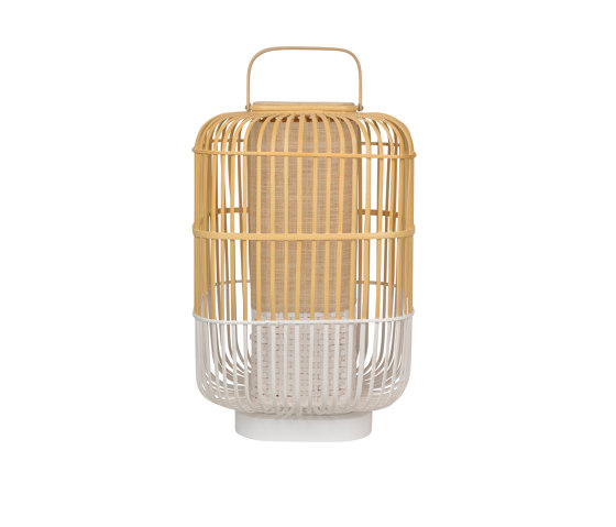 Bamboo-Square | Table Lamp |-Square L White | Lámparas de sobremesa | Forestier