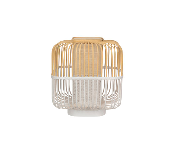 BAMBOO-square | LAMPE | M blanc | Luminaires de table | Forestier