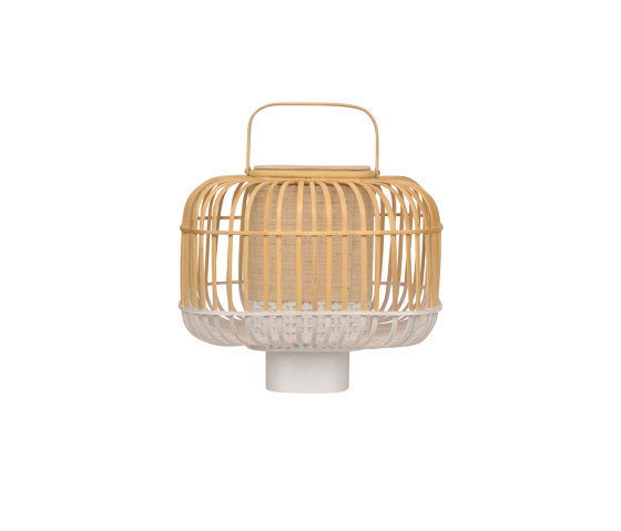 Bamboo-Square | Table Lamp |-Square S White | Tischleuchten | Forestier
