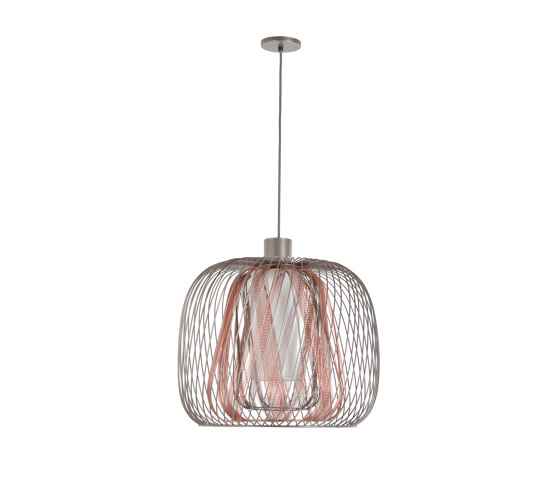Bodyless | Pendant Lamp | L Pink Grey | Suspended lights | Forestier