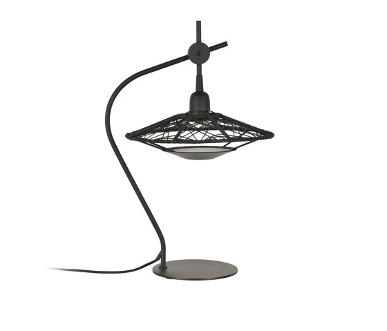 Carpa | Table Lamp | Black | Lámparas de sobremesa | Forestier