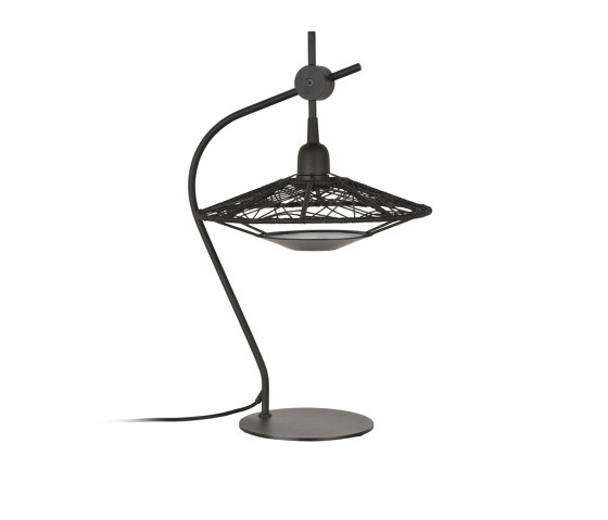 Carpa | Table Lamp | Black | Lámparas de sobremesa | Forestier