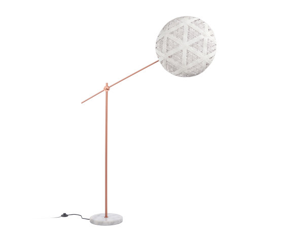 Chanpen | Floor Lamp | L Copper/White | Lámparas de pie | Forestier
