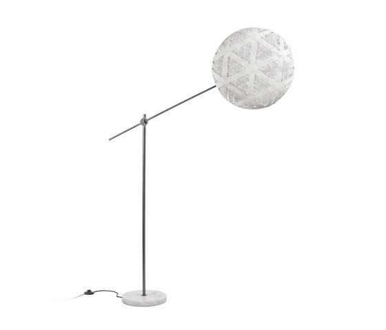 Chanpen | Floor Lamp | L Metal/White | Lámparas de pie | Forestier