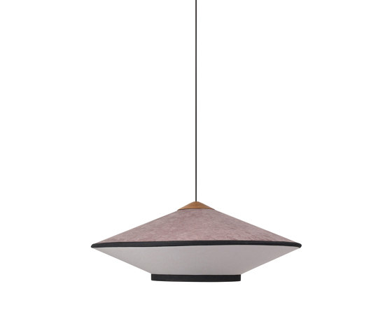 Cymbal | Pendant Lamp | M Powder Pink | Suspended lights | Forestier