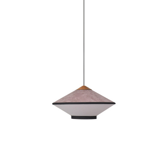 Cymbal | Pendant Lamp | S Powder Pink | Suspended lights | Forestier