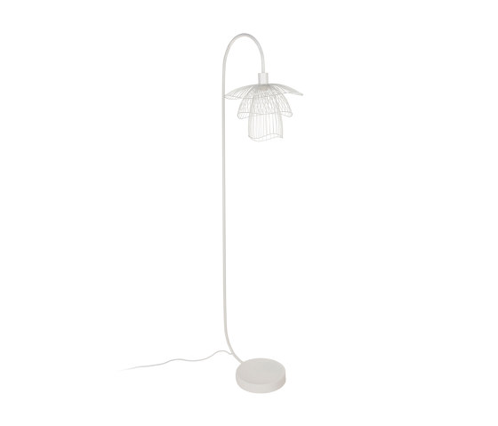 Papillon | Floor Lamp | XS White | Lámparas de pie | Forestier