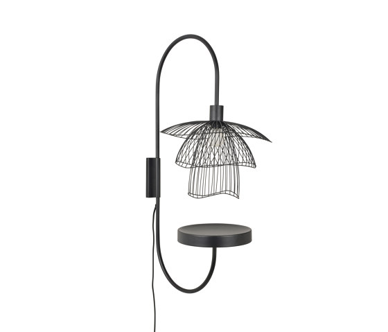 Papillon | Wall Lamp | XS Black | Lámparas de pared | Forestier