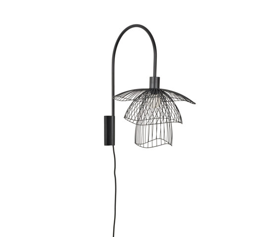 Papillon | Wall Lamp | XS Black | Lampade parete | Forestier