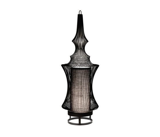 Tibet | Table Lamp | Black | Lámparas de sobremesa | Forestier