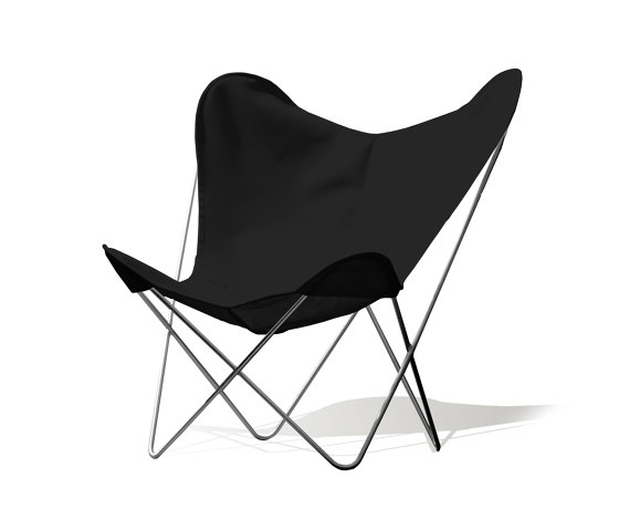 Hardoy Butterfly Chair OUTDOOR Batyline anthrazit | Sessel | Weinbaums