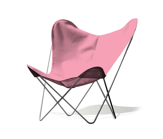 Hardoy Butterfly Chair OUTDOOR Batyline rosé | Sessel | Weinbaums