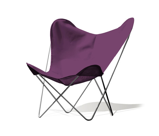 Hardoy Butterfly Chair OUTDOOR Batyline violett | Sessel | Weinbaums