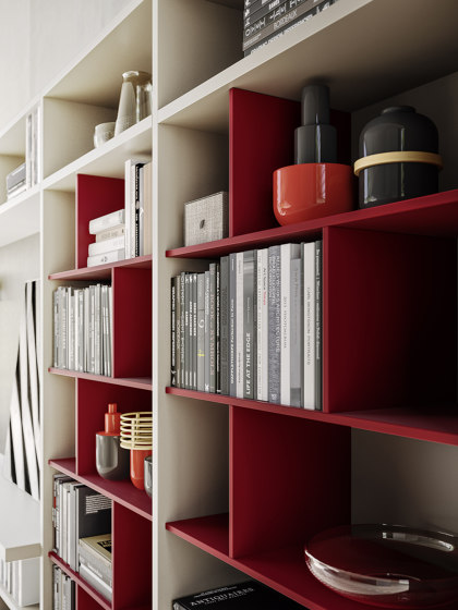 Logiko floor standing bookcase | Wall storage systems | Jesse