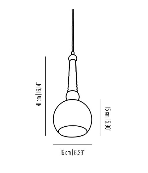 Blossom Antology | Single chalice chandelier | Lámparas de suspensión | Bronzetto
