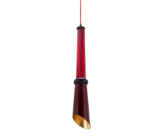 Blossom Antology | Single oblique cone chandelier | Lámparas de suspensión | Bronzetto