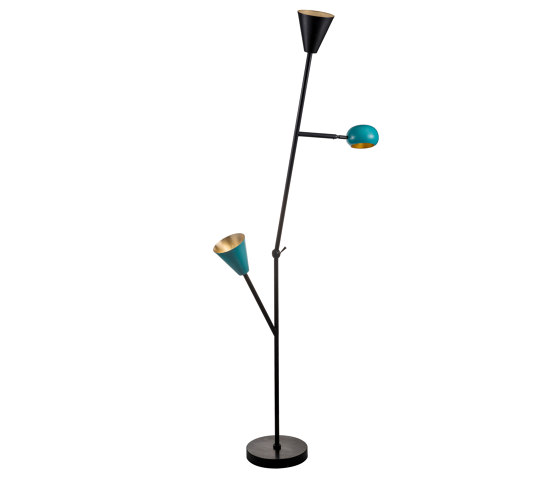 Blossom B'Tree | Geometric shapes floor Lamp | Free-standing lights | Bronzetto