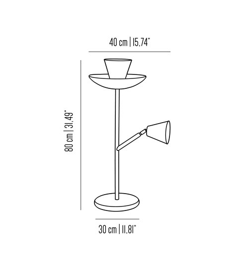 Blossom B'Tree | Geometric shapes table Lamp | Luminaires de table | Bronzetto