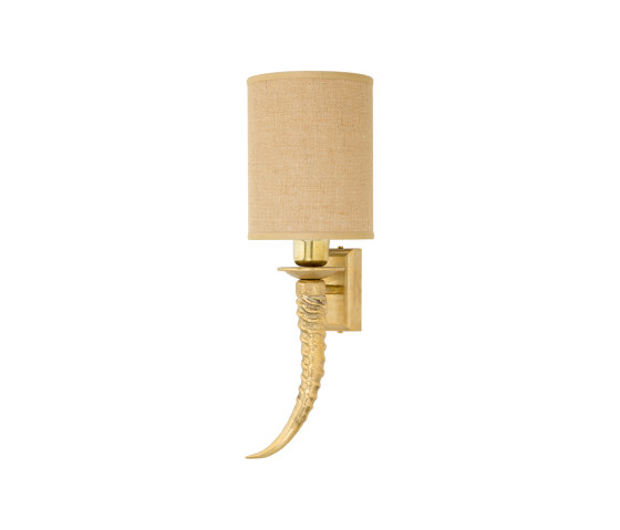 Horn | Horn wall lamp | Wandleuchten | Bronzetto