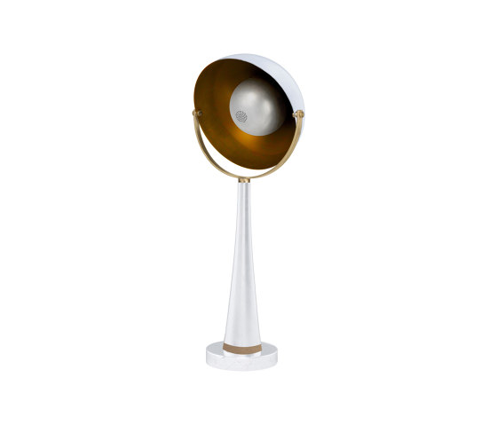 Soundlight | Lampada da tavolo mezza sfera con sound integrato | Lampade tavolo | Bronzetto