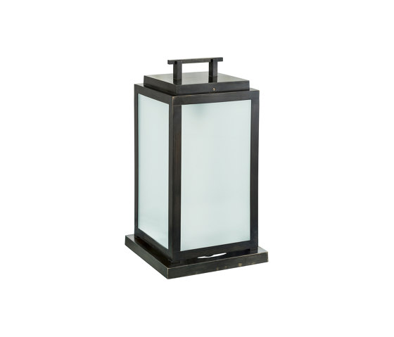 Urban | Handle lantern (shatterproof glass) | Tischleuchten | Bronzetto