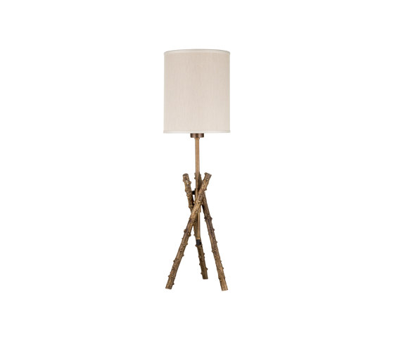 Wild Rose | Estensible rosehips stalks table lamp small | Table lights | Bronzetto