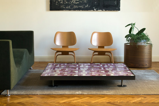 Sofia ceramic coffee table | wallpaper prugna | Coffee tables | mg12