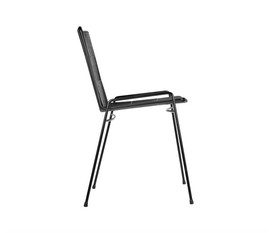 Abaco Chair Frame Black + Seat Black | Sedie | Serax