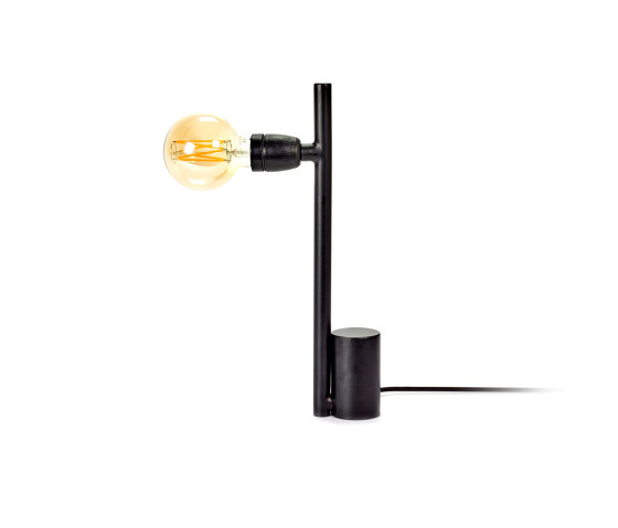 Essentials Lampe De Table Kvg Noir | Luminaires de table | Serax