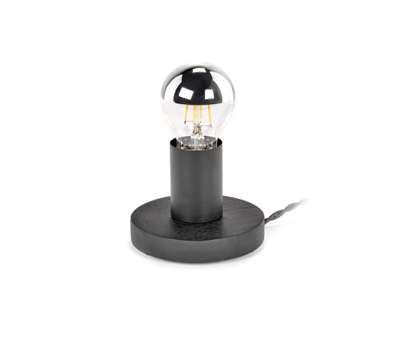 Essentials Lampe De Table Kvg Bois Noir | Luminaires de table | Serax