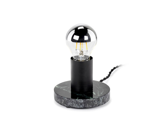 Essentials Lampe De Table Kvg Marbre Vert | Luminaires de table | Serax
