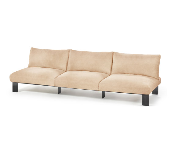 Interior Design by Bea Mombaers Bench Three Seater Apricot | Sofás | Serax
