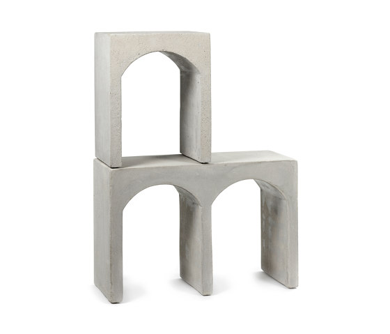 Roman Bench Single Concrete | Side tables | Serax