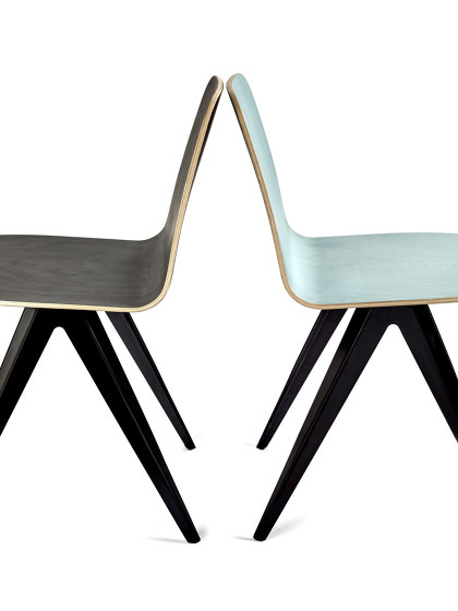 Sanba Chair Black | Blue Green | Sillas | Serax